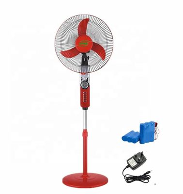 16 Duim de Batterijventilator van het 18 Duimlithium, Navulbare Voetstukventilator met Licht & Usb-Lader