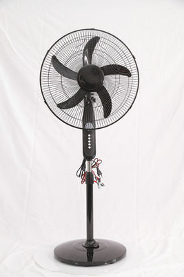 Hoogte Regelbare AC gelijkstroom Tribuneventilator, Ventilator van de 16 Duim de Zonne Navulbare Tribune